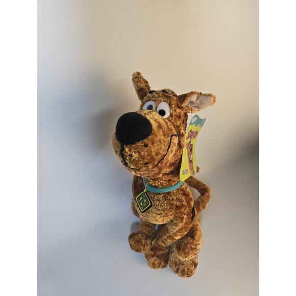 Toy Factory Cartoon Network Scooby Doo 12" Plush Sitting Stuffed Animal NWT 2003 - Picture 2 of 8